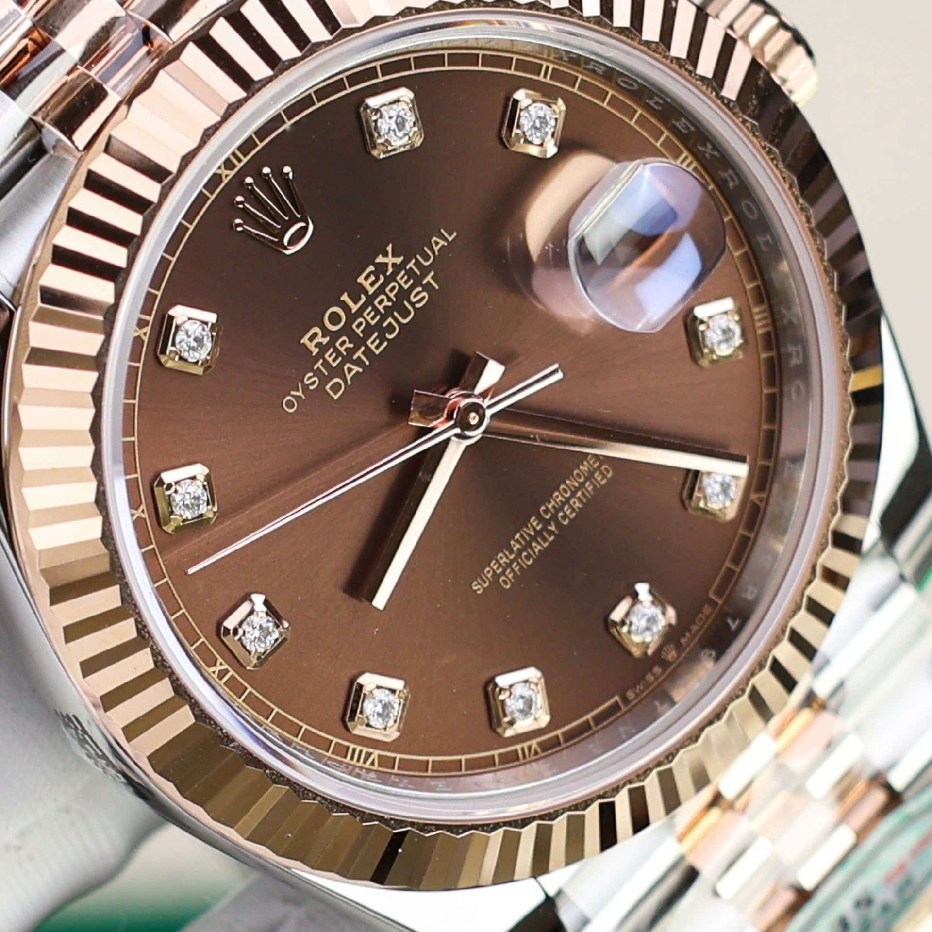 Rolex DateJust 126331 Replica 11 Watches Dial Chocolate Clean Factory 41mm