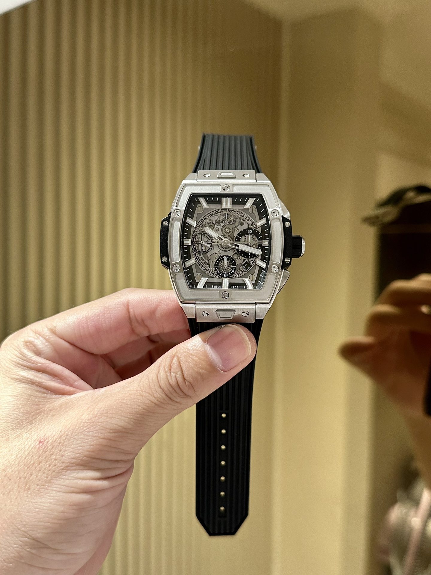 Hublot Replica 1:1 Watch Spirit Of Big Bang Black Titanium Chronograph 42mm