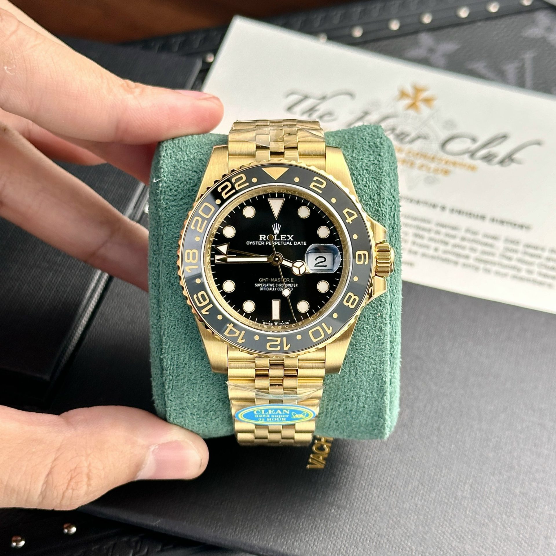 Rolex Replica 1:1 Watch GMT-Master II 126718GRNR Black Dial Clean Factory 40mm