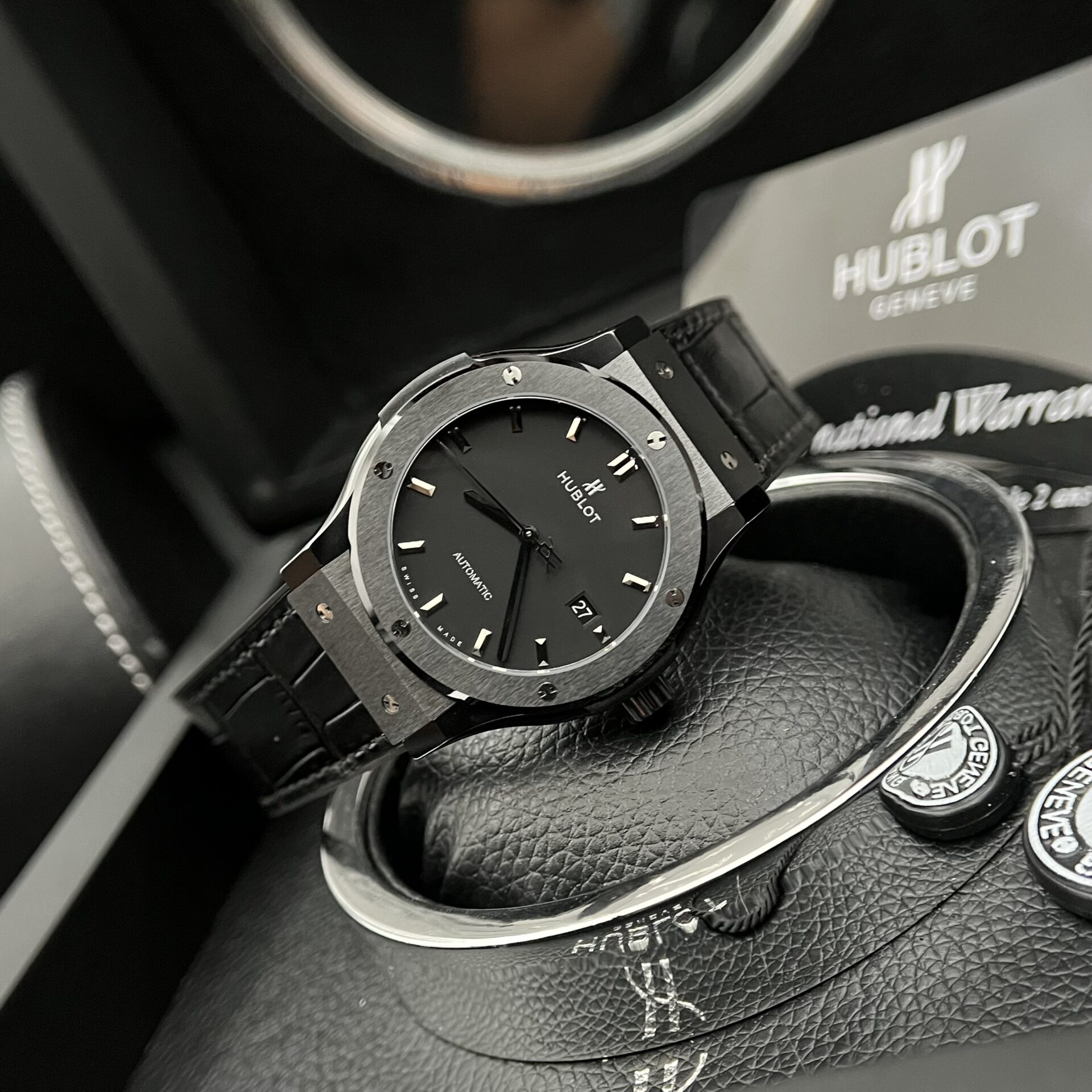 Hublot Replica 1:1 Watch Classic Fusion Ceramic Black JJZ 42mm