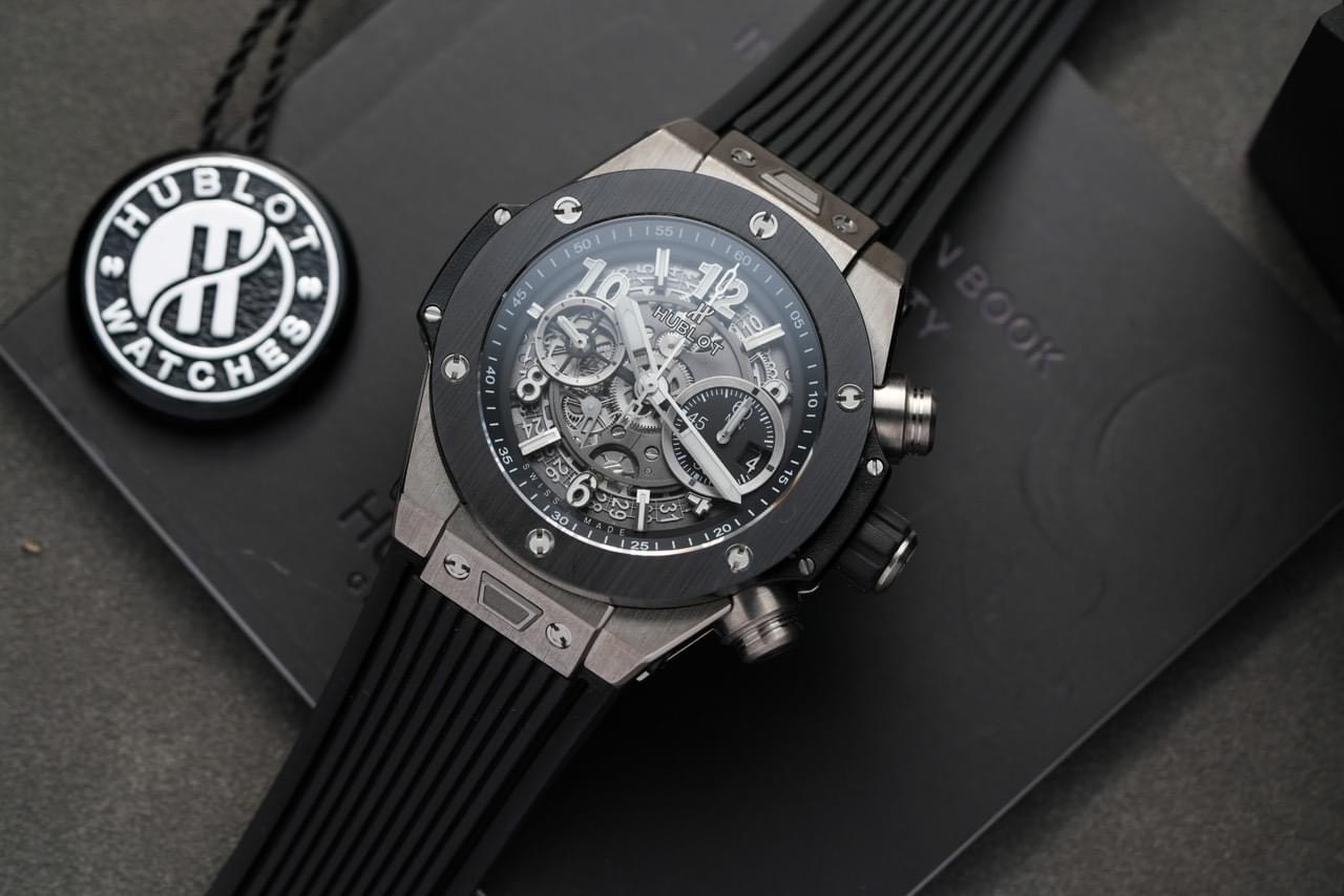 Hublot Replica 11 Watch Big Bang Unico Black Bezel Factory BBF 44mm