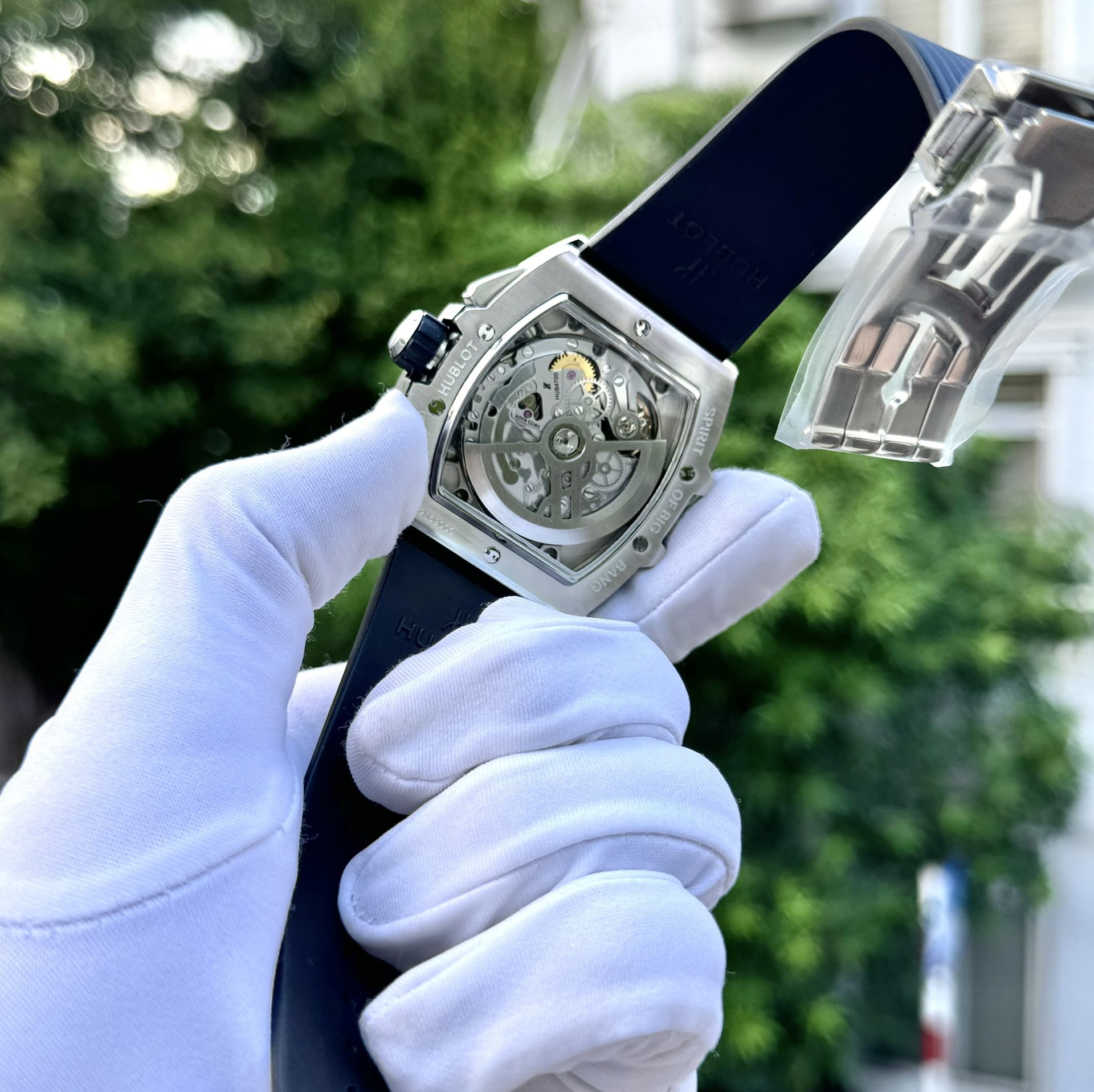 Hublot Replica 1:1 Watch Spirit Of Big Bang Blue Titanium Chronograph 42mm