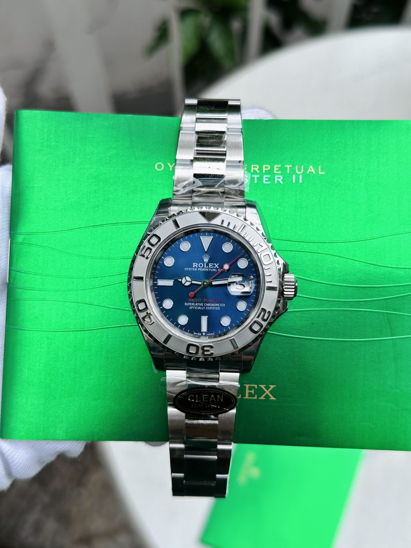 Rolex Replica 1:1 Watch Yacht Master 126622 Blue Dial Factory Clean 40mm