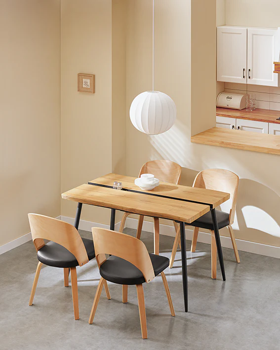 Cordoco | Esstisch | Küchentisch | Esszimmertisch für 4 Personen | Schreibtisch | FWT110-N