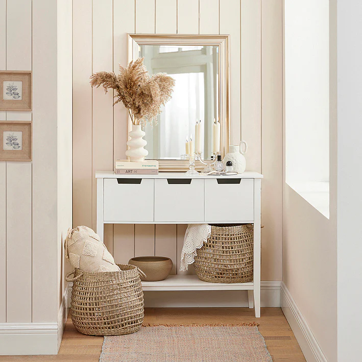 Cordoco | Konsolentisch Weiß | Sideboard | Flurtisch | FSB51-W