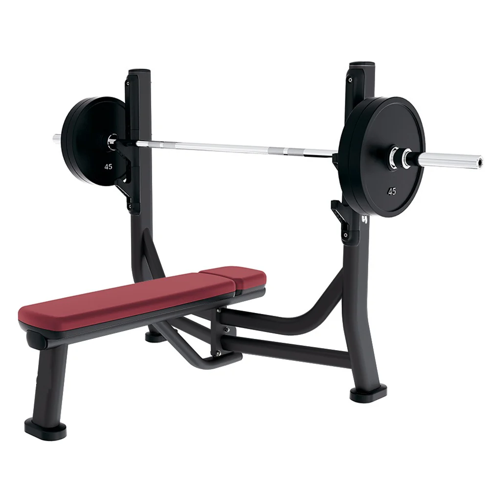 Pro Line Commercial Olympic Flat Bench Press.
