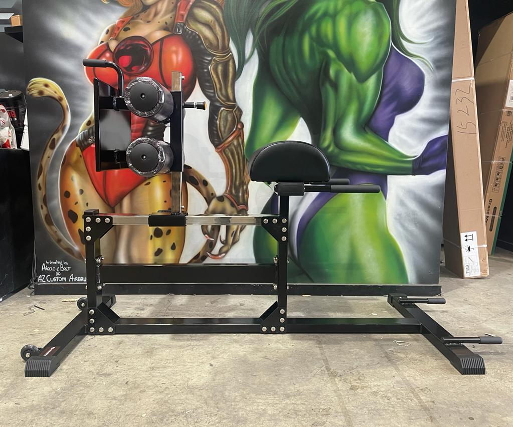 GHD Machine Adjustable Glute Hamstring developer.