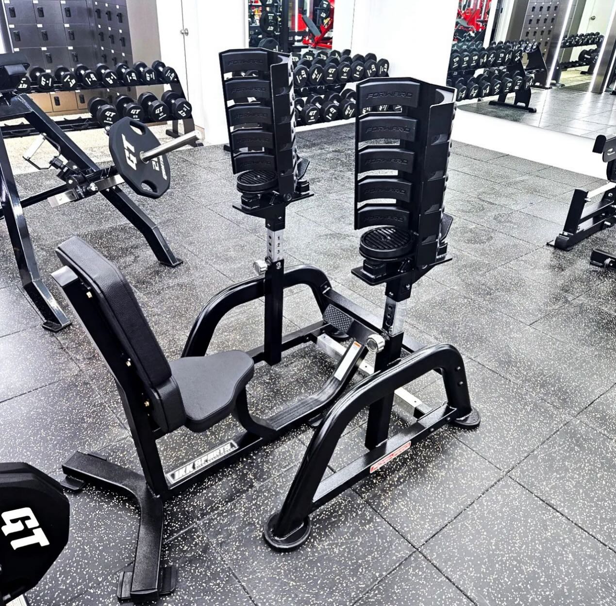 ASSISTED DUMBBELL RACK FORWARD FWF018