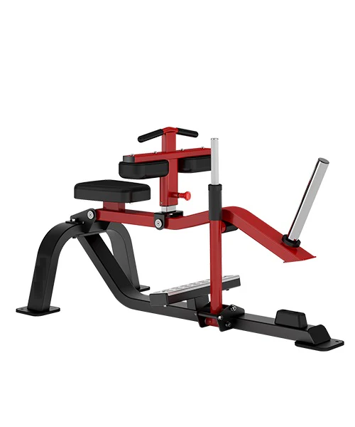 LIFE TREK PLATE LOADED SEATED CALF GYM MACHINE