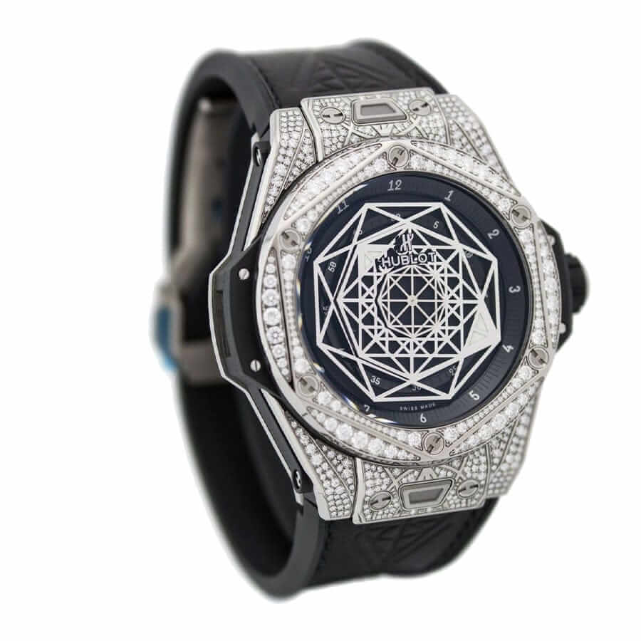 Hublot Iced Out Replica 45MM