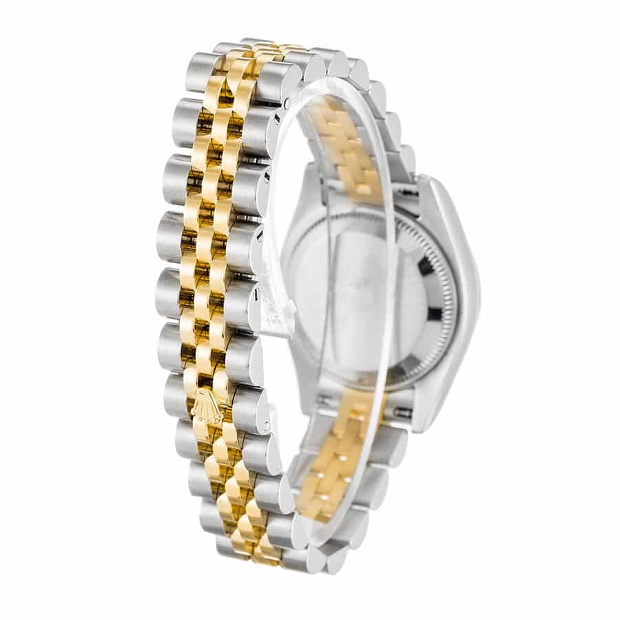 Rolex Datejust 179173 Yellow Gold   Diamond Silver Dial Replica