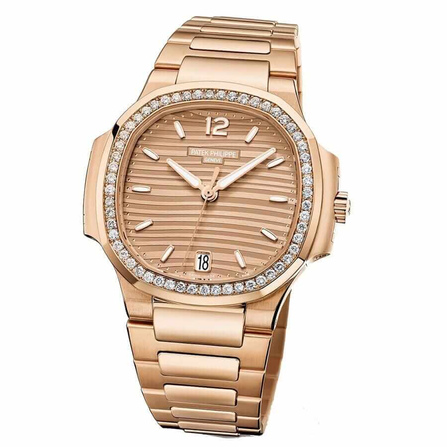 Patek Philippe Nautilus Rose Gold Replica 35MM