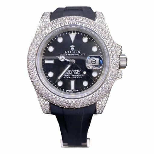 Rolex Submariner 116336 Black Dial Diamond Bezel Replica 40MM