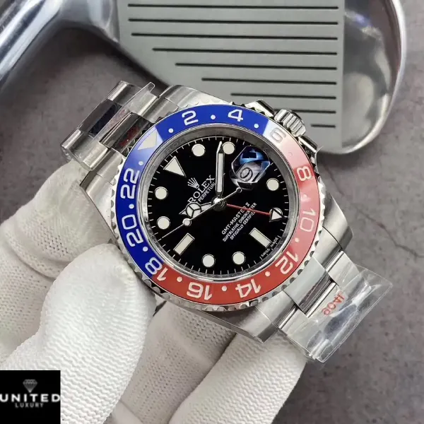 Rolex GMT-Master II 40mm Black Dial 126710BLRO Oyster Replica