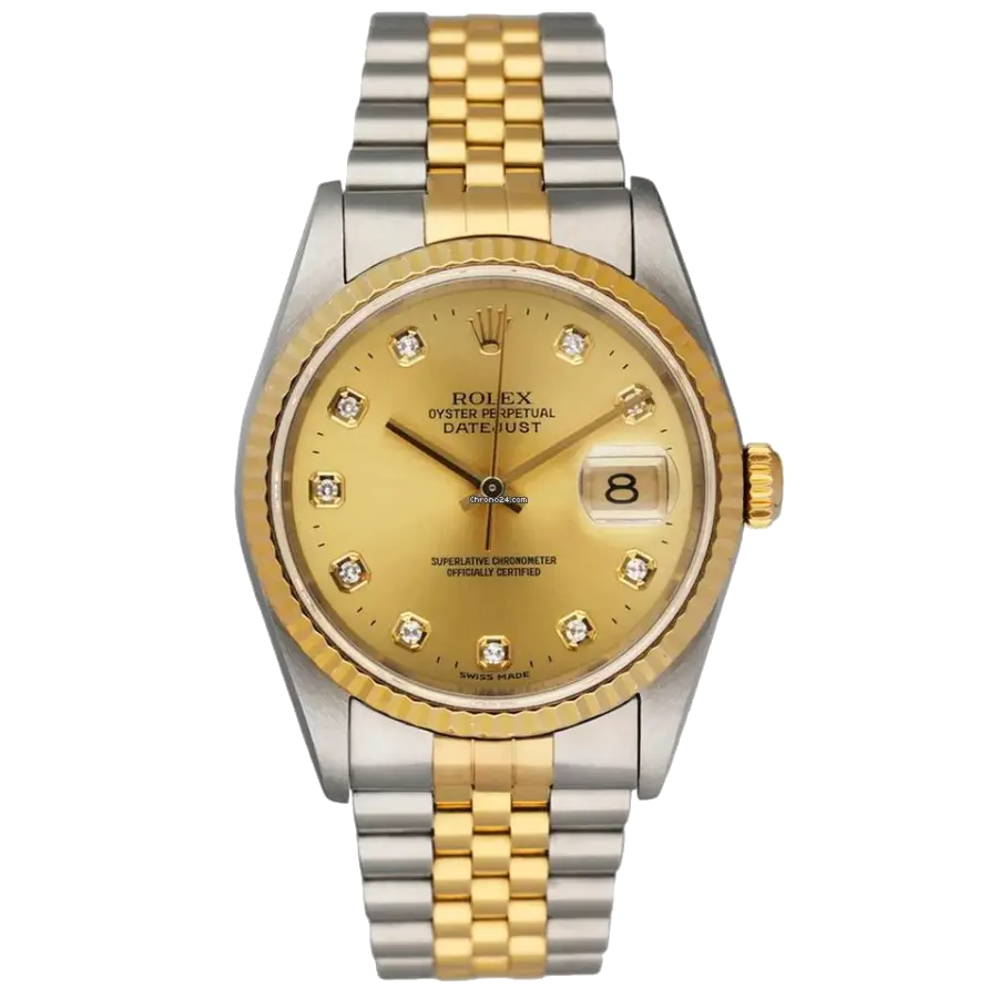 Rolex Day-Date 128238 Yellow Gold With Diamond Dial Replica