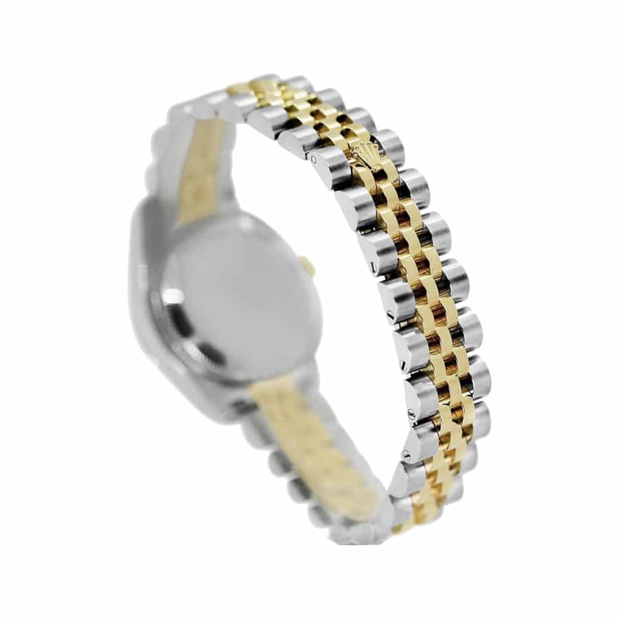 Rolex Datejust 179173 Yellow Gold   Diamond Silver Dial Replica