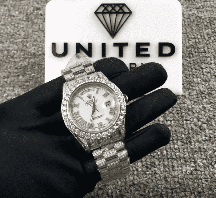 Rolex Day-Date II Diamond Replica 41MM