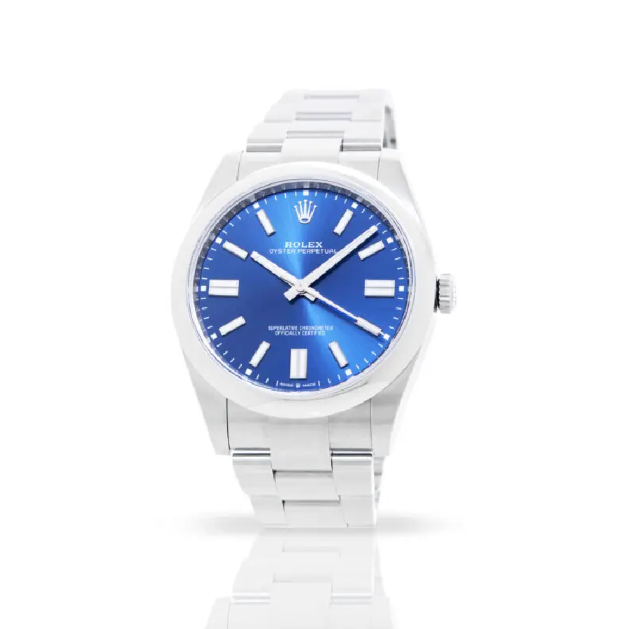 Rolex Milgauss Oyster Perpetual 124300 Blue Dial Replica