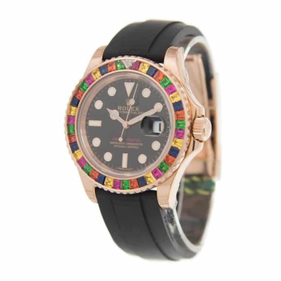 Rolex Perpetual Yacht-Master Gem-Set Bezel 116695 SATS Replica 40MM