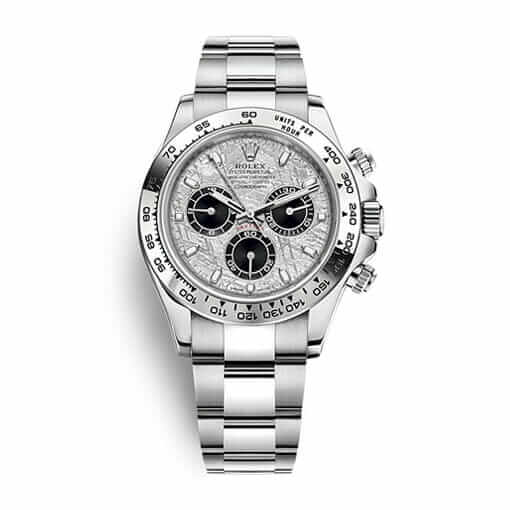 Rolex Cosmograph Daytona White Gold Meteorite 116519LN Replica
