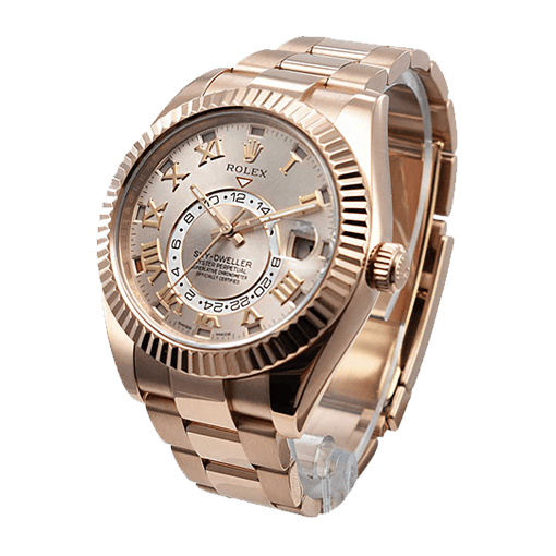 Rolex Sky Dweller 326935 Pink Gold Replica