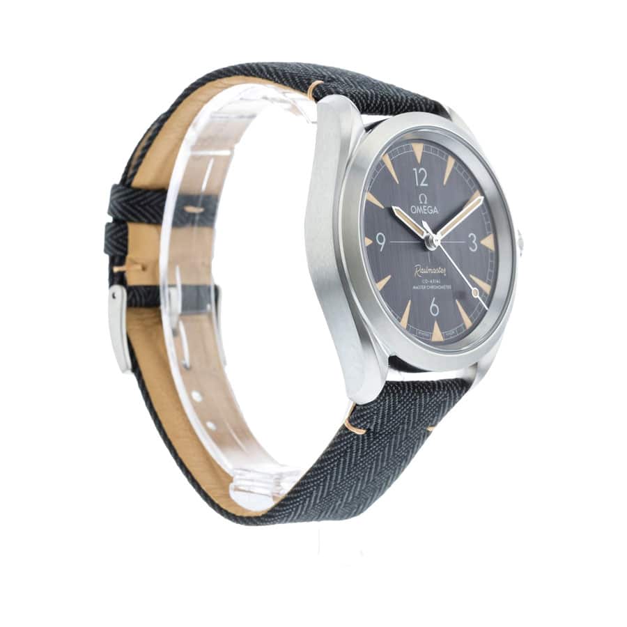 Omega Railmaster Black Replica 40MM