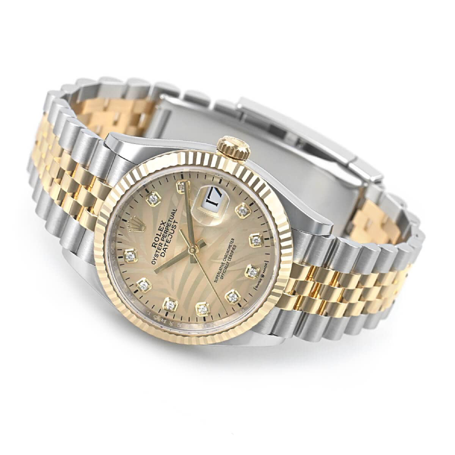 Rolex Datejust 36 Gold 126233 Jubilee Replica