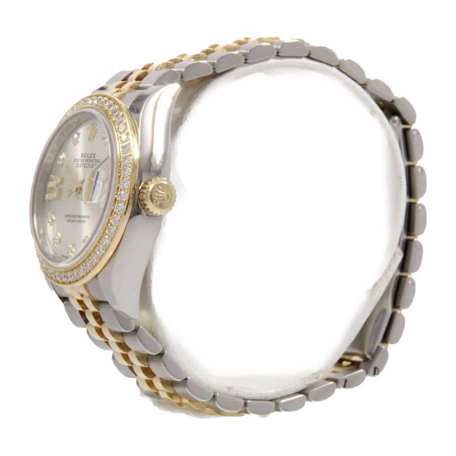 Rolex Datejust 279383RBR-0003 Champagne   Diamond Dial Replica