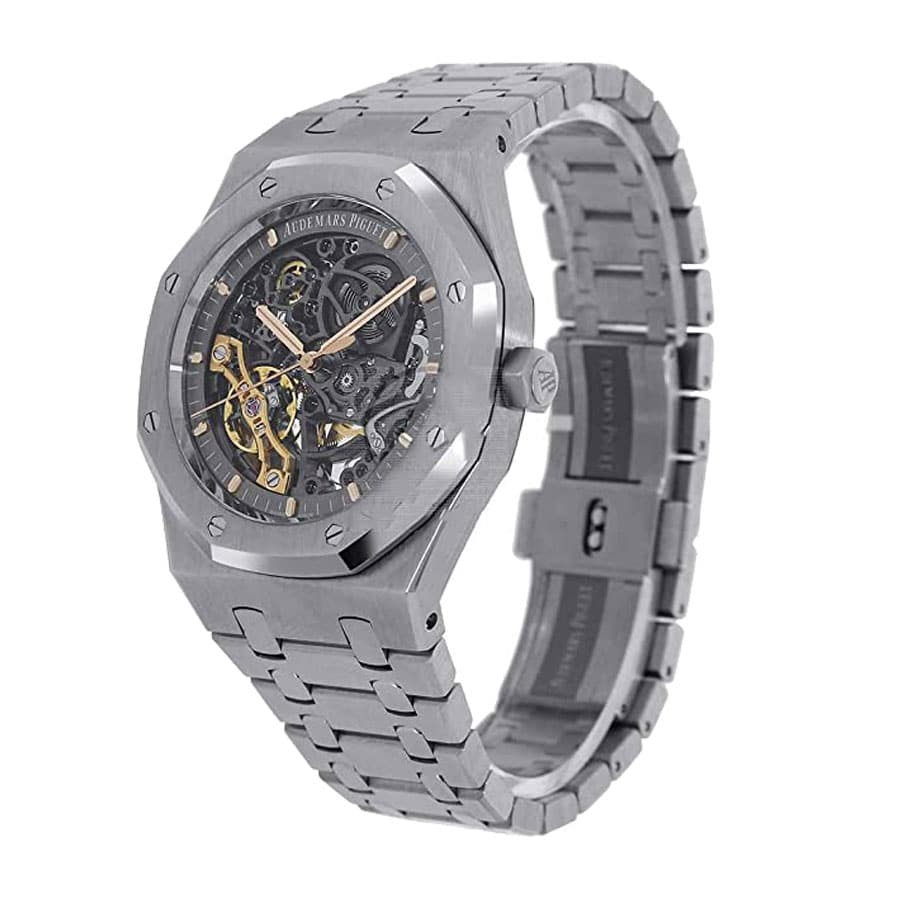 Audemars Piguet Royal Oak Double Balance Wheel Openworked 15407ST Replica 41MM