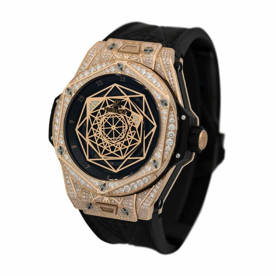Hublot Diamond Watch Replica 45MM