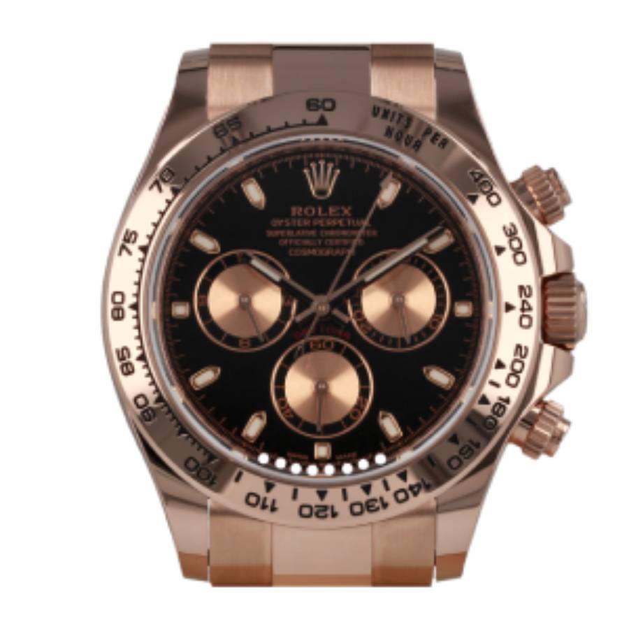Rolex Daytona Cosmograph 116505 Everose Gold Black Dial Replica
