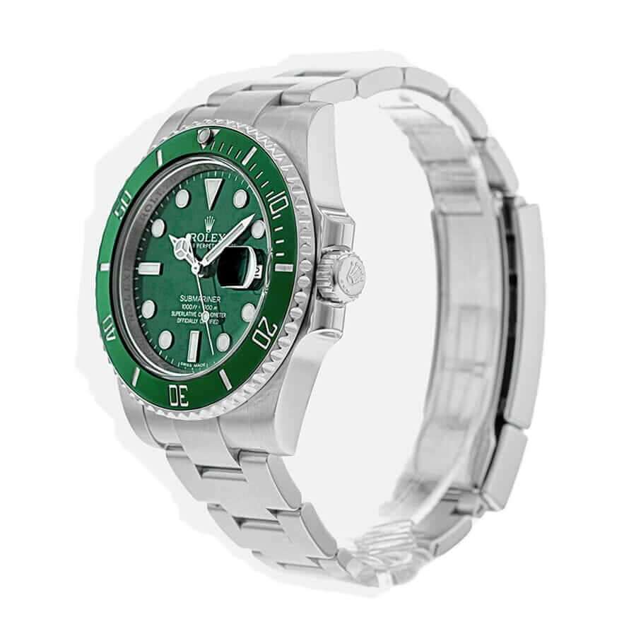 Rolex Submariner Hulk 116610LV Green Dial Replica 40MM