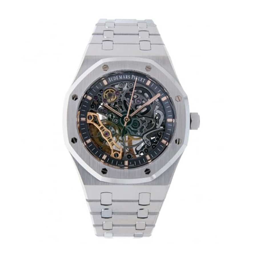 Audemars Piguet Royal Oak Double Balance Wheel Openworked 15407ST Replica 41MM