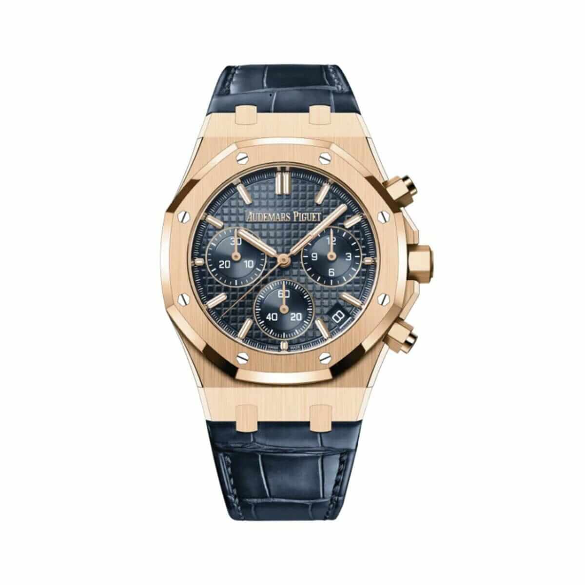 Audemars Piguet Blue Leather Replica 41MM