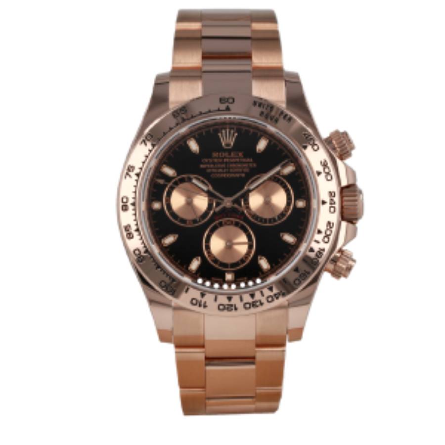 Rolex Daytona Cosmograph 116505 Everose Gold Black Dial Replica