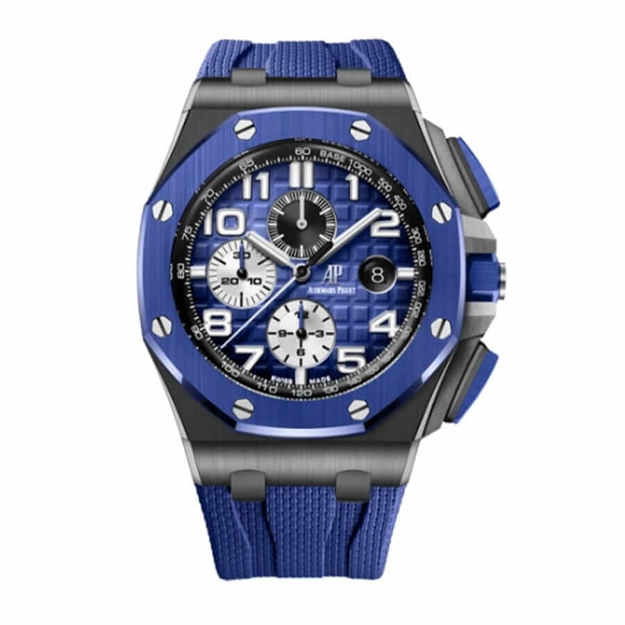 AP Black Blue Ceramic Replica 44MM
