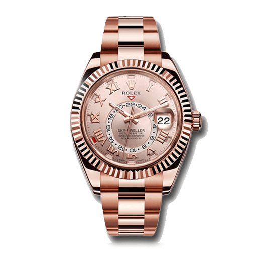 Rolex Sky Dweller 326935 Pink Gold Replica