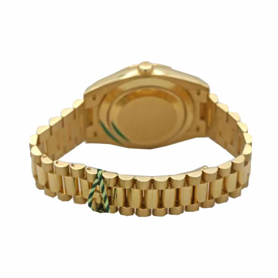 Rolex Day-Date 228348RBR KW Yellow Gold   Diamonds Champagne Dial Replica 40MM