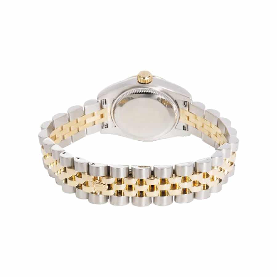 Rolex Datejust 179173 Yellow Gold   Diamond Silver Dial Replica