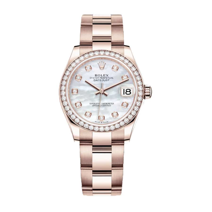 Rolex Everose Diamond Replica 31MM