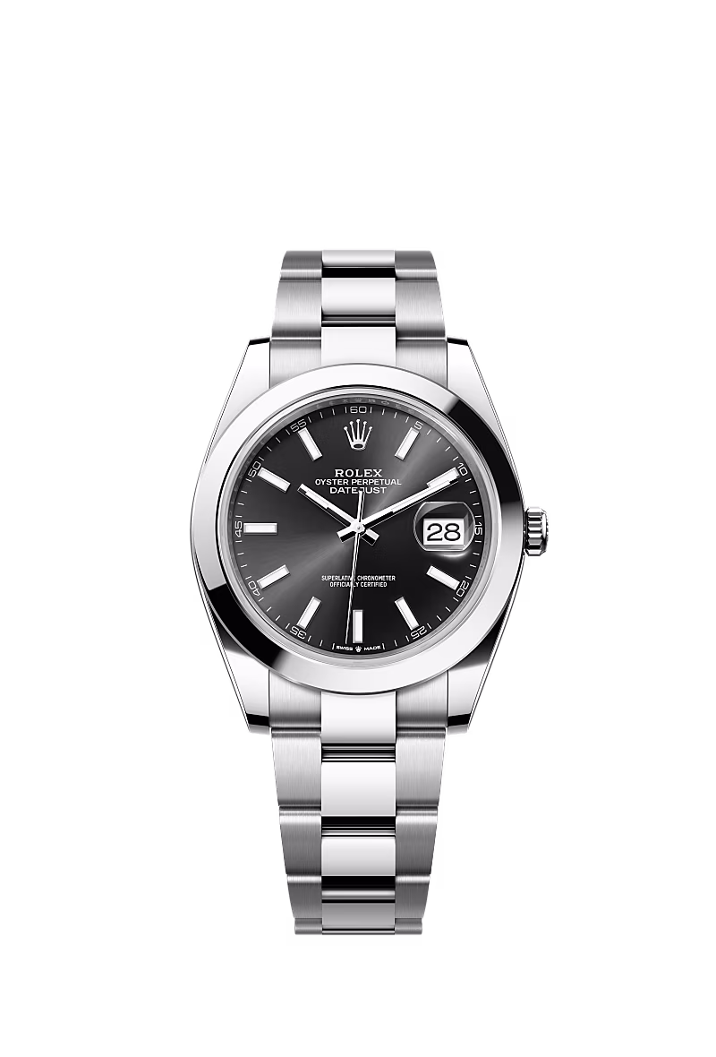 Rolex Datejust 126300 Oyster Black Dial Replica