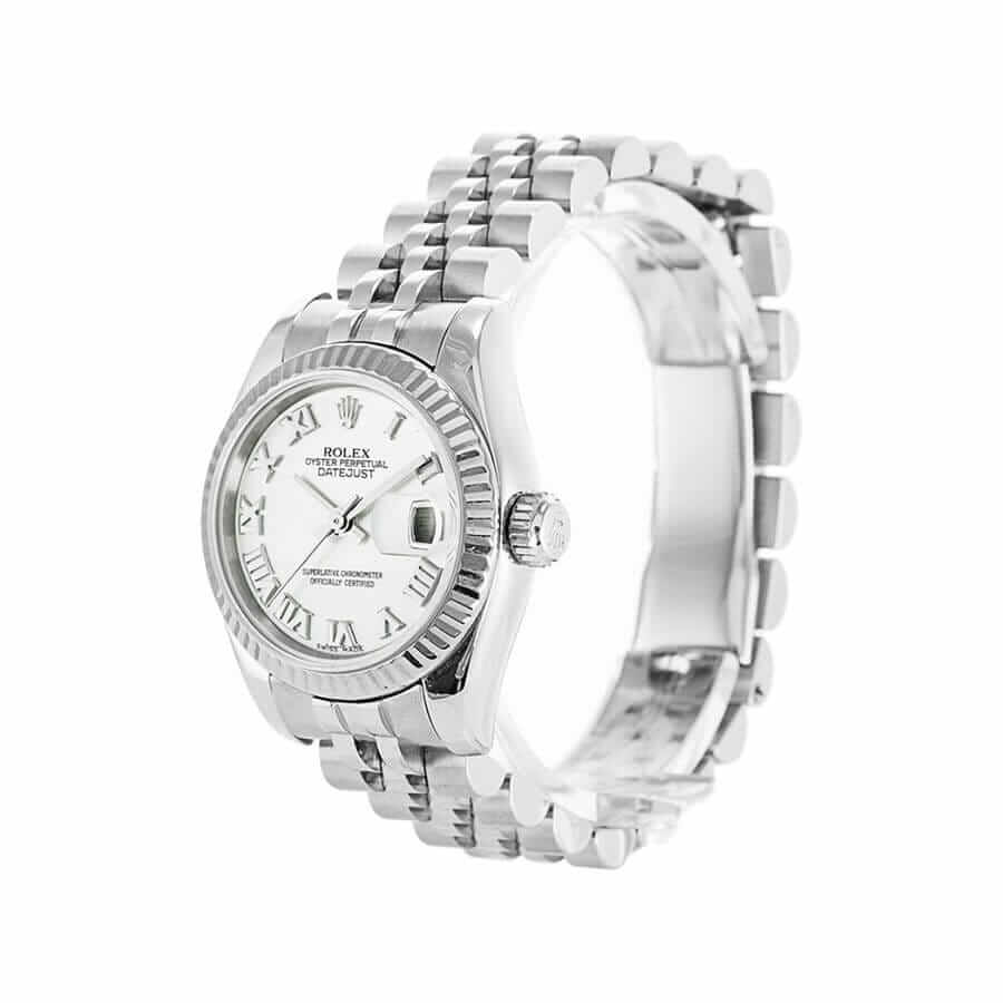 Rolex Datejust 179174 White Roman Numeral Dial Replica