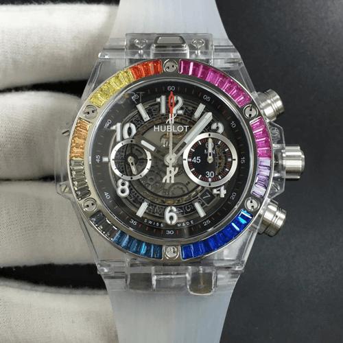 Hublot Rainbow Black Replica 45MM