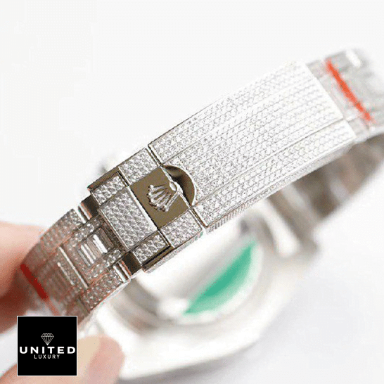 Rolex Submariner 116610LN-97200 Iced Out Watch Replica  40MM