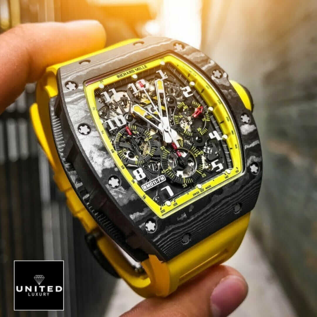 Richard Mille RM11-03 Yellow Storm Replica