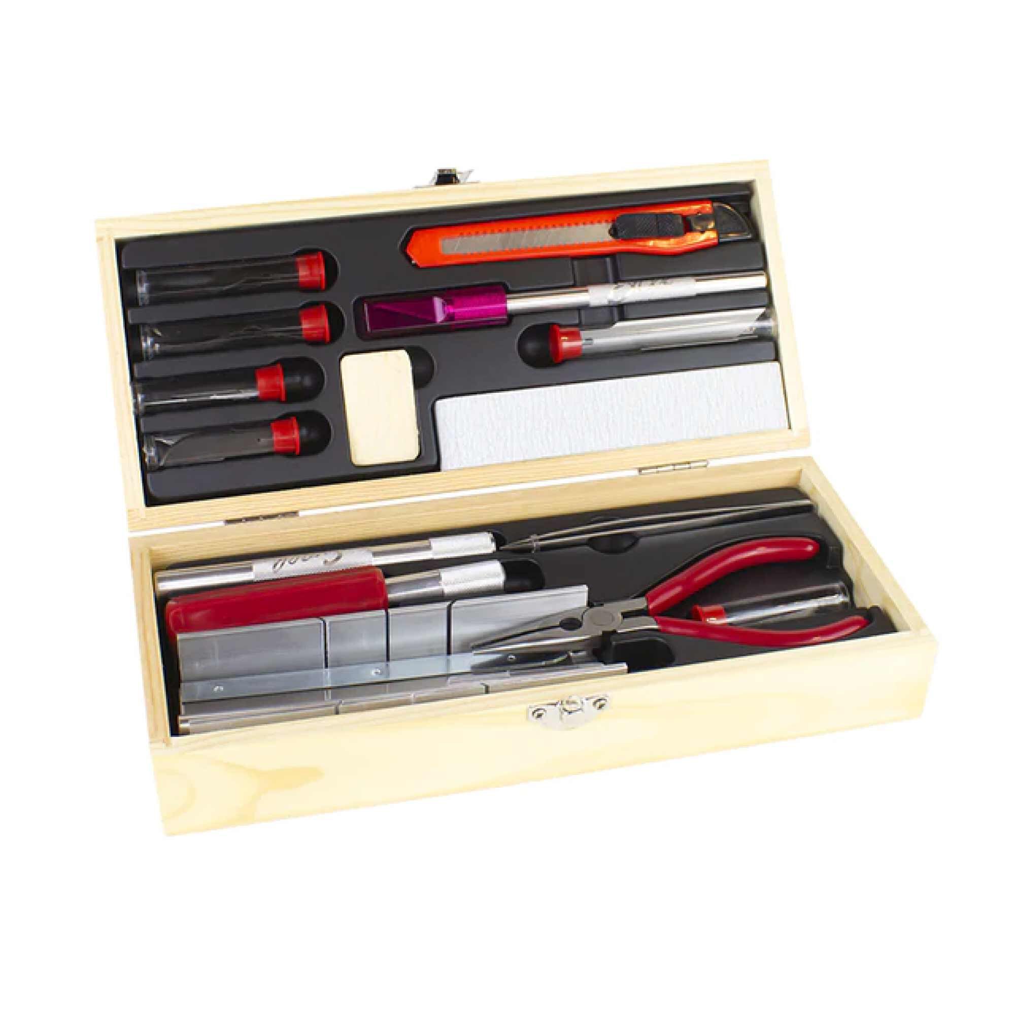 Excel Hobby Blade Corp Deluxe Ship Modelers Tool Set Boxed