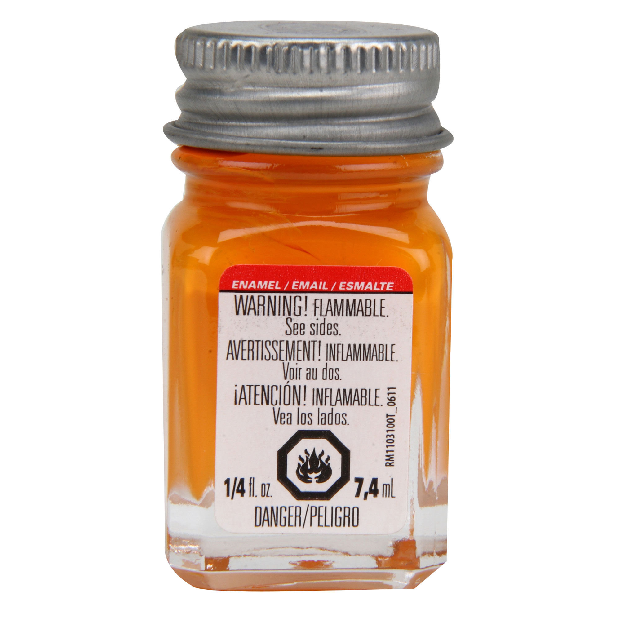 Testor Corp. Enamel 1/4oz, Tangerine