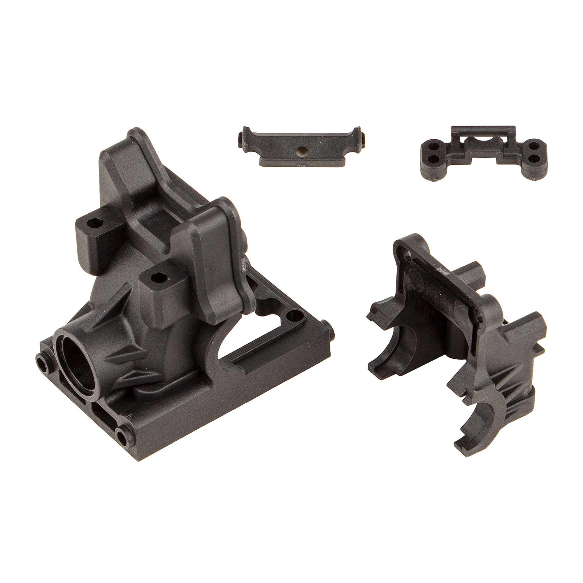 Team Associated FT Rear Gearbox, Carbon: RC8B4