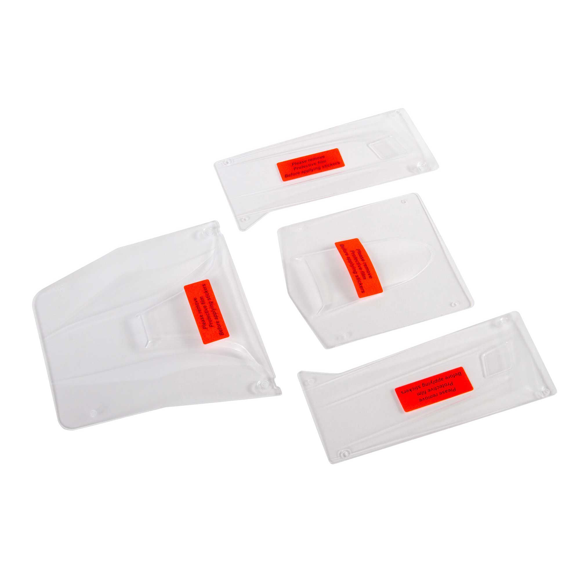Axial Body Panel Set, Clear: Capra 1.9 UTB