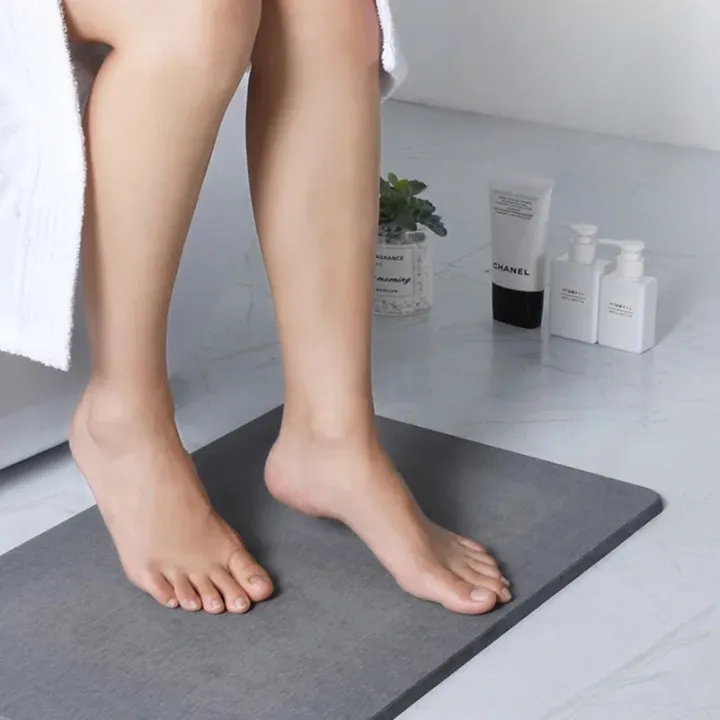 Tapis De Bain Écologique En Terre De Diatomée